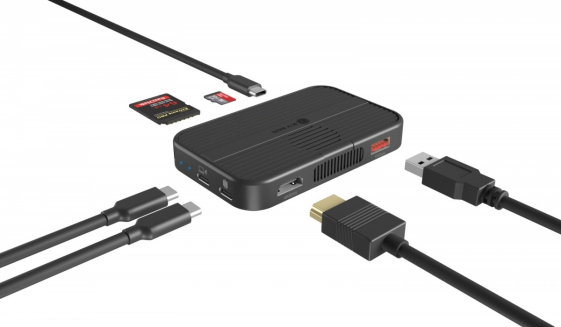 ICYBOX Slot na NVMe+SATA IB-DK4071M-CU31 7w1 - IB-DK4071M-CU31