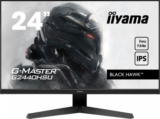IIYAMA Monitor 23,8 cali G2440HSU-B1 IPS,FHD,75Hz,1ms(MPRT),HDMI,DP,FreeSync  - G2440HSU-B1