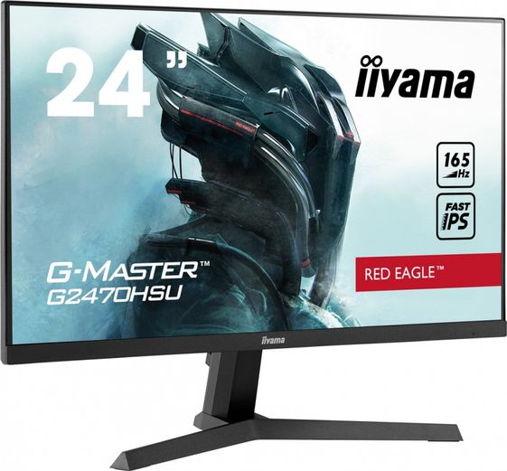 IIYAMA Monitor G2470HSU-B1 24cale 0.8ms, IPS, DP, HDMI, 165Hz, USBx2 - G2470HSU-B1