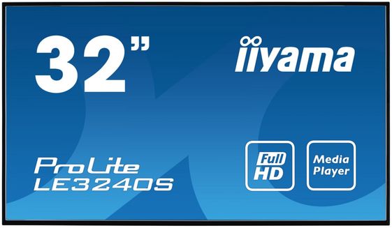 IIYAMA Monitor 32 LE3240S-B3 VA/FHD/HDMI/VGA/USB/RJ45/2X10W/16/7  - LE3240S-B3