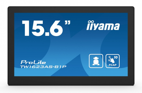IIYAMA Monitor 16 cali TW1623AS-B3P,10P.DOT.IPS,ANDROID13,WIFI,24/7,RJ45, HDMI,3xUSB,CMS (iiSignage2)  - TW1623AS-B3P