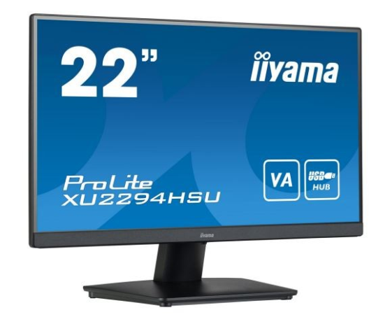 IIYAMA Monitor 21.5 cala XU2294HSU-B2 VA,FHD,HDMI,DP,USB3.0,2x2W,VESA  - XU2294HSU-B2
