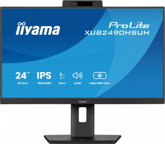 IIYAMA Monitor 24 cale XUB2490HSUH-B2 + Norton Small Business card 250G PL - XUB2490HSUH-B2 + Norton.Small.Busin.ca