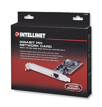INTELLINET Karta sieciowa 10/100/1000 RJ45 Gigabit na PCI - 522328