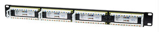 INTELLINET Patch panel 19 cali 24 porty UTP kat.6 czarny  - 520959