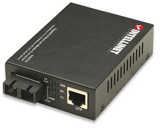 INTELLINET Media Konwerter 1000BAS E-T RJ45/1000BASE-SX MM SC - 506533