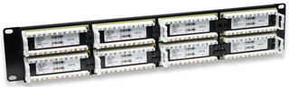 INTELLINET Patch panel 19 cali 48 porty UTP kat.6 2U czarny  - 560283