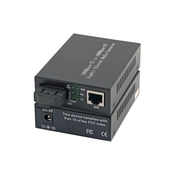 INTELLINET Media konwerter 1000Base-T RJ45/1000Base-LX (SM SC) 10km 1310nm - 507158