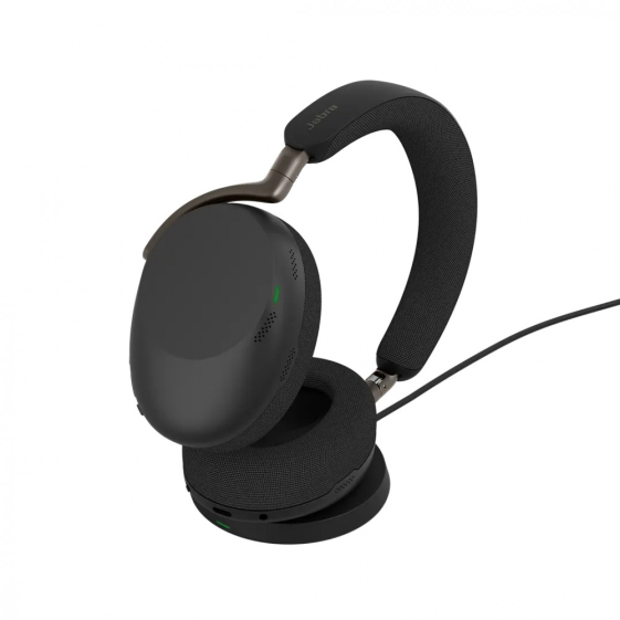 JABRA Słuchawki Evolve3 85 UC Link 390c Black WLC ładowarka - 38599-989-889