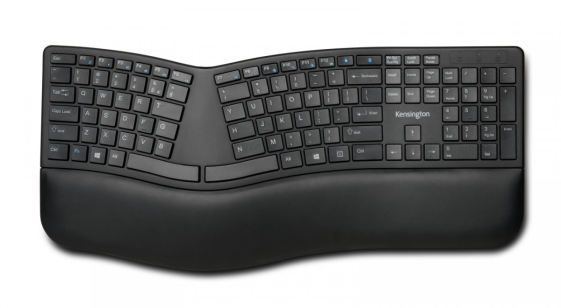 KENSINGTON Klawiatura ProFit Ergo Wireless Keyboard Nordics  - K75401PN