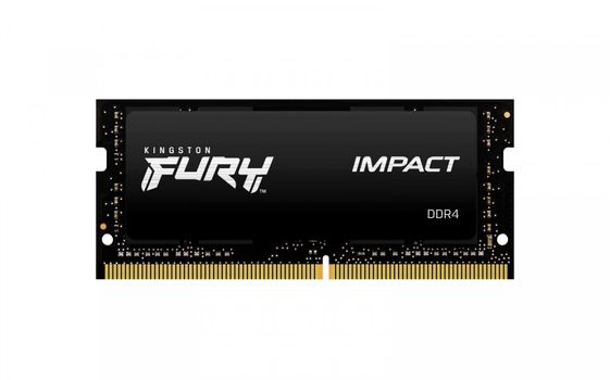 KINGSTON Pamięć DDR4 FURY Impact SODIMM 8GB(1*8GB)/2666 CL15 - KF426S15IB/8