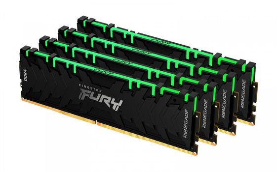 KINGSTON Pamięć DDR4 FURY Renegade RGB 128GB(4*32GB)/3000 CL16 - KF430C16RBAK4/128