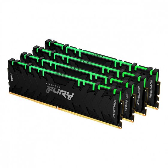 KINGSTON Pamięć DDR4 Fury Renegade RGB 32GB (4*8GB)/3600 CL16 - KF436C16RBAK4/32