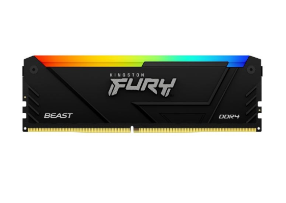 KINGSTON Pamięć DDR4 Fury Beast    RGB  16GB(1*16GB)/3600  CL18  - KF436C18BB2A/16