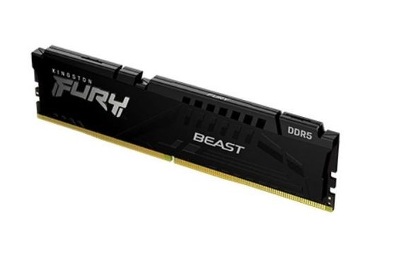 KINGSTON Pamięć DDR5 Fury Beast Black 8GB(1* 8GB)/5200 CL40  - KF552C40BB-8