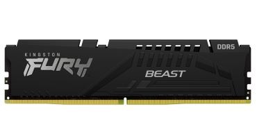 KINGSTON Pamięć DDR5 Fury Beast 128GB(4*32GB)/5200 CL40 czarna  - KF552C40BBK4-128