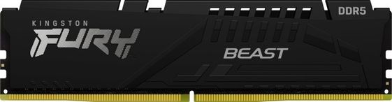 KINGSTON Pamięć DDR5 Fury Beast Black  16GB(1*16GB)/5600  CL40  - KF556C40BB-16