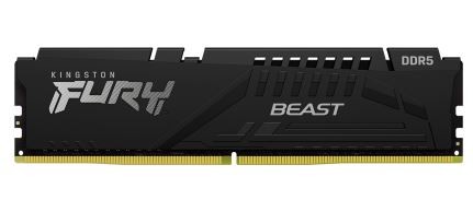 KINGSTON Pamięć DDR5 Fury Beast 128GB(4*32GB)/5600 CL40 czarna - KF556C40BBK4-128