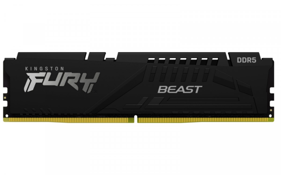 KINGSTON Pamięć DDR5 Fury Beast Black 8GB(1*8GB)/6000 CL36  - KF560C36BBE-8