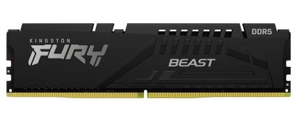 KINGSTON Pamięć DDR5 Fury Beast 64GB(4*16GB)/6000 CL40 czarna - KF560C40BBK4-64