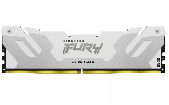 KINGSTON Pamięć DDR5 Fury Renegade White 16GB(1*16GB)/6400 CL32  - KF564C32RW-16