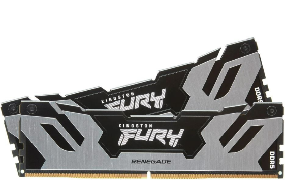 KINGSTON Pamięć DDR5 Fury Renegade Silver  32GB(2*16GB)/6800  CL36  - KF568C36RSK2-32