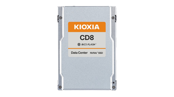 KIOXIA Dysk SSD CD8-R 15360GB U.2 NVMe Gen.4 1x4 DWPD 1 3D TLC BiCS Flash Data Center NVMe non-SED SIE PLP - KCD8XRUG15T3