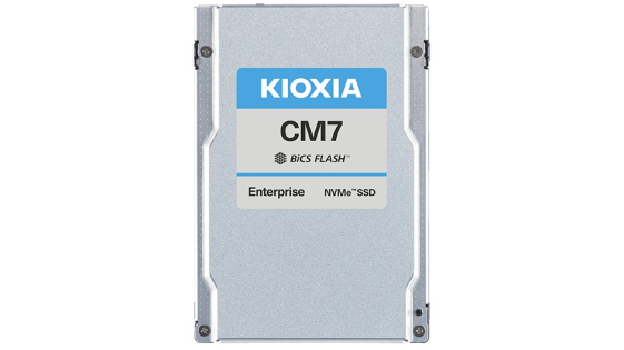 KIOXIA Dysk SSD CM7-R 1920GB U.3 NVMe Gen.5 1x4 2x2 DWPD 1 3D TLC BiCS Flash Enterprise NVMe non-SED SIE PLP - KCMYXRUG1T92