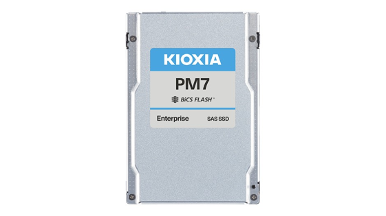 KIOXIA Dysk SSD PM-7R 15360GB 2.5 cala SAS 24Gbit/s DWDP 1 3D TLC BiCS Flash Enterprise SSD SED PLP - KPM7VRUG15T3