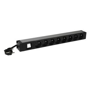 LEGRAND Blok zasilający 19 8x2P+Z z wyłącznikiem  - 646822