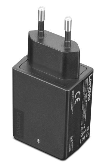 LENOVO Przenośny zasilacz 45W USB-C AC (EU) 40AW0045EU  - 40AW0045EU