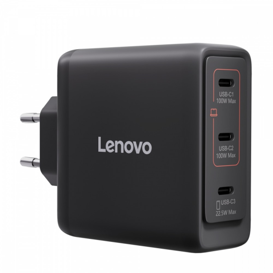 LENOVO Ładowarka Multi-port USB-C 100W GaN 40AW100BEU - 40AW100BEU
