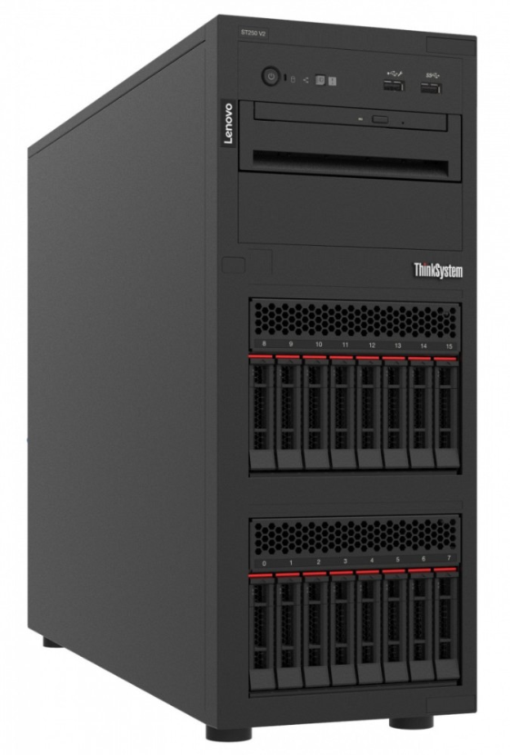 LENOVO Serwer tower ST250 E-2378 16GB 7D8FA00HEA  - 7D8FA00HEA