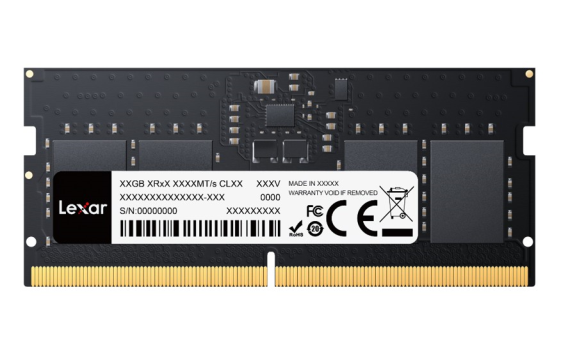 LEXAR Pamięć do laptopa DDR5 SODIMM   8GB(1* 8GB)/4800  CL40  - LD5S08G48C40ST-BGS