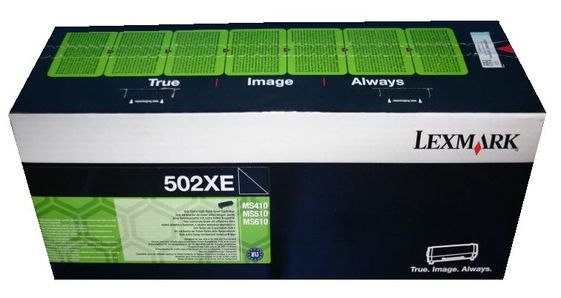 LEXMARK Toner 502XE 10 k Corp 50F2X0E  - 50F2X0E
