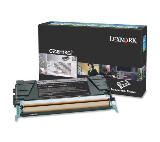 LEXMARK Toner C746/C748 C746H3KG czarny - C746H3KG