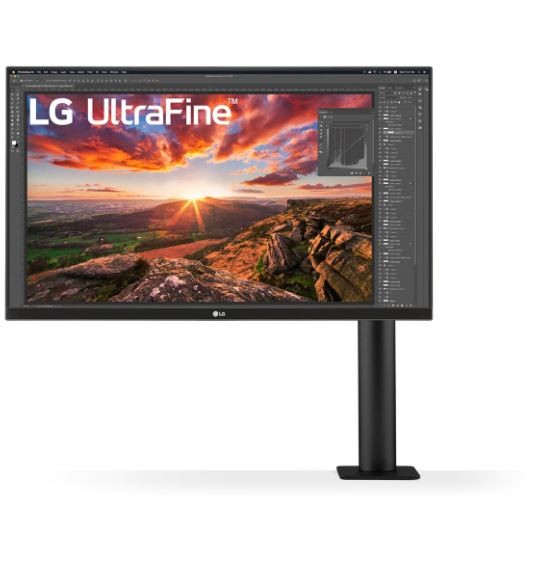 LG Monitor 27UN880-B 27 cali UHD 4K Ergo USB-C - 27UN880-B