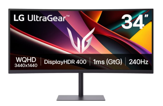 LG Monitor 34G630A-B UltraGear G6 240 Hz - 34G630A-B