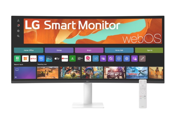 LG Monitor zakrzywiony 34 cale 34U601SA-W  - 34U601SA-W