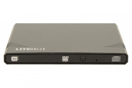 LITEON Nagrywarka zewnętrzna eBAU108 Slim DVD USB czarna - eBAU108-L11
