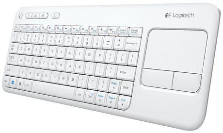 LOGITECH K400 Plus Wireless Touch Keyboard Biała - 920-007146