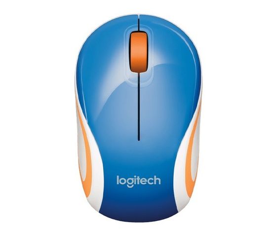 LOGITECH M187 Wireless Mouse Blue    910-002733 - 910-002733