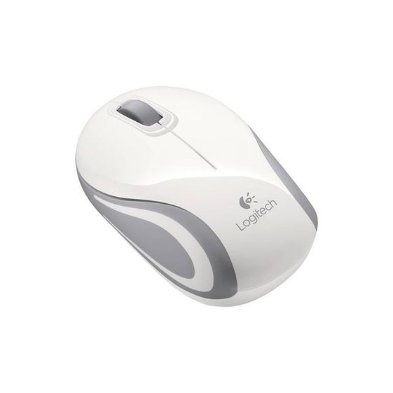LOGITECH M187 Myszka bezprzewodowa biała   910-002735 - 910-002735