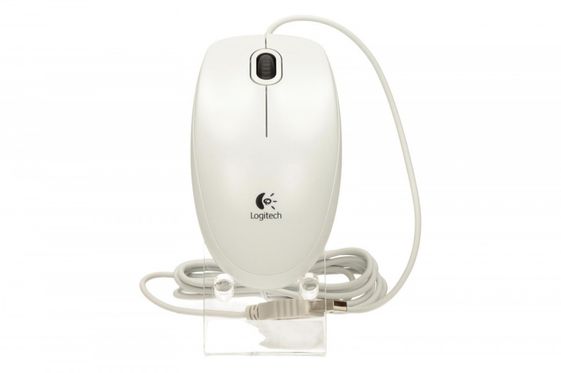 LOGITECH Mysz optyczna B100 OEM 910-003360 White - 910-003360