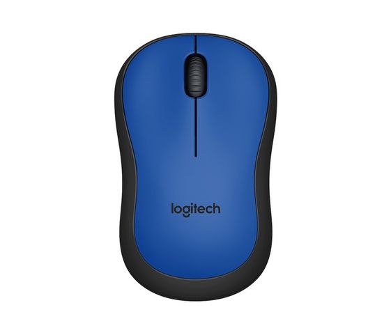 LOGITECH M220 Silent Mouse Niebieski    910-004879 - 910-004879