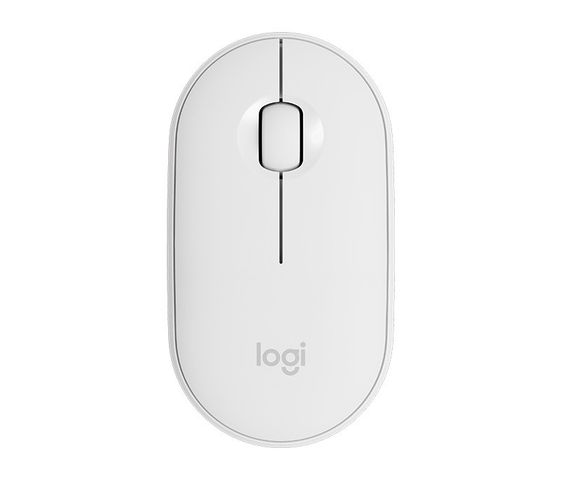 LOGITECH Mysz bezprzewodowa Pebble Wireless Mouse M350 biała 910-005716  - 910-005716