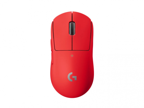 LOGITECH Mysz bezprzewodowa G Pro X Superlight 910-006784 czerwona - 910-006784