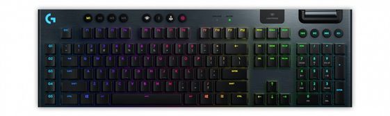 LOGITECH Klawiatura bezprzewodowa G915 RGB Mechanical Clicky 920-009111 - 920-009111