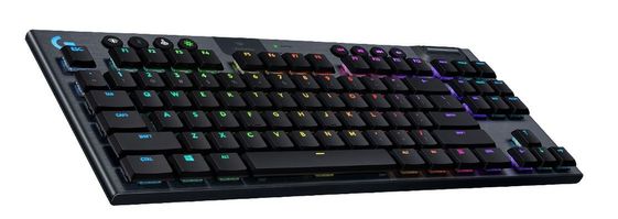 LOGITECH Klawiatura mechaniczna bezprzewodowa G915 TKL RGB Mechanical Tactile  - 920-009503