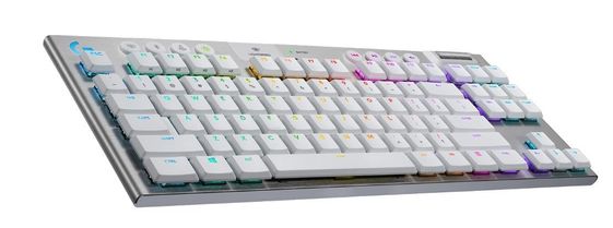 LOGITECH Klawiatura G915 TKL RGB Mechanical Tactile White 920-009664  - 920-009664